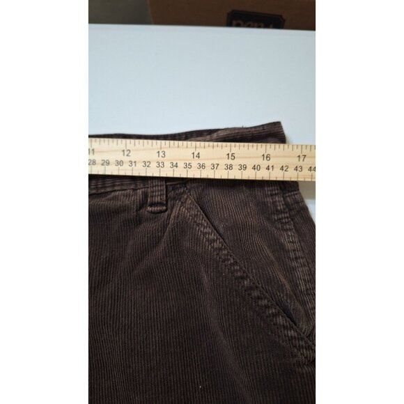 Gap Vintage Carpenter Pants Womens Size 12 Brown Corduroy Y2K - Picture 5 of 8